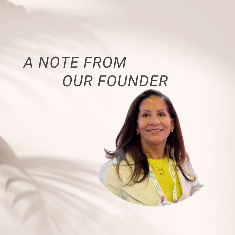 A Note from Our Founder